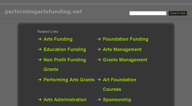 performingartsfunding.net