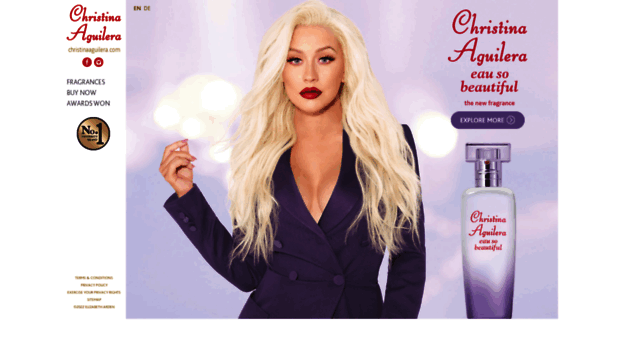 perfumes.christinaaguilera.com