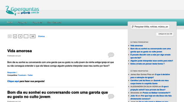 perguntas.gospelmais.com.br