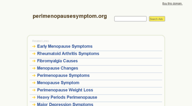 perimenopausesymptom.org