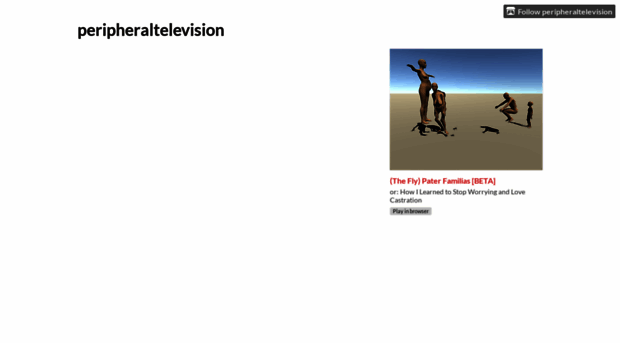 peripheraltelevision.itch.io
