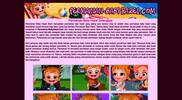 permainan-babyhazel.com