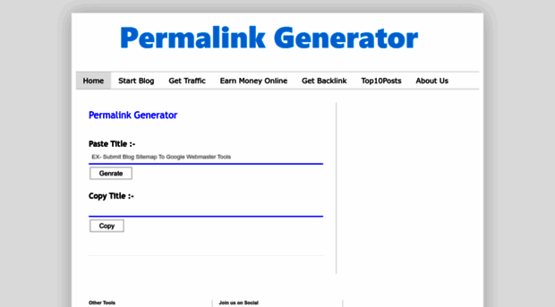 permalinkgenerator.blogspot.com