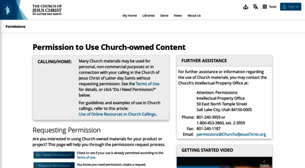 permissions.lds.org