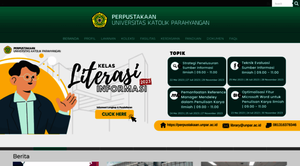 perpustakaan.unpar.ac.id