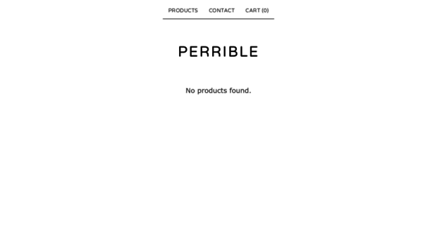 perrible.bigcartel.com