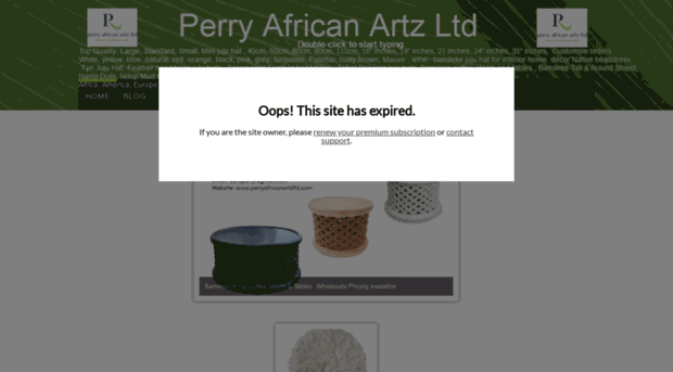 perryafricanartz.com