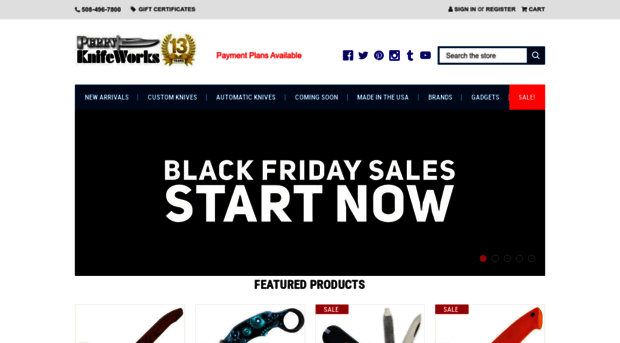 perryknifeworks.com