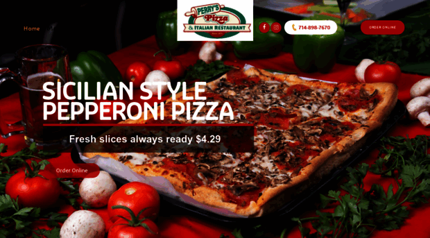 perryspizzarestaurant.com