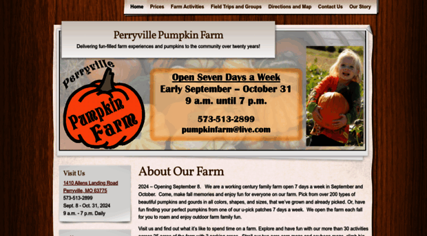 perryvillepumpkinfarm.com