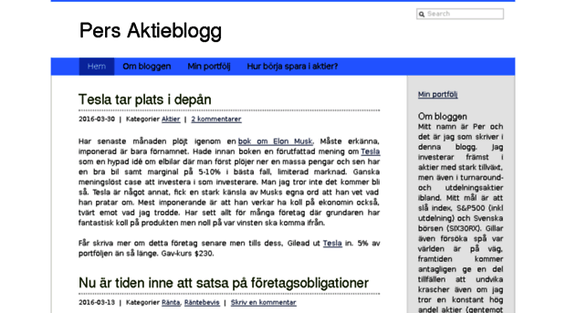 persaktieblogg.se