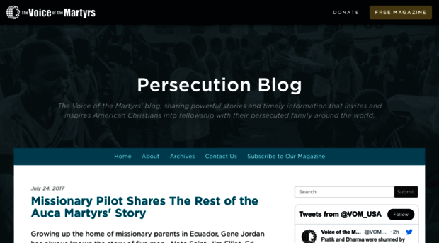 persecutionblog.com