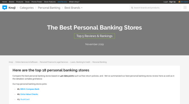 personal-banking.knoji.com