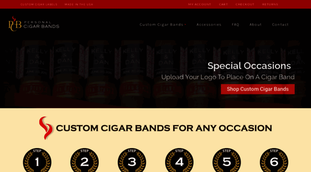 personalcigarbands.com