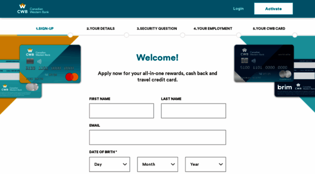 personalcreditcard.cwbank.com