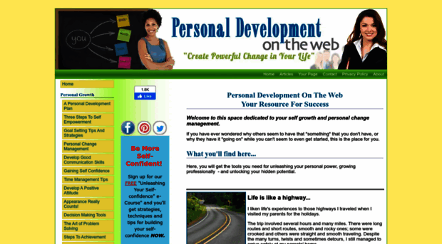 personaldevelopmentontheweb.com