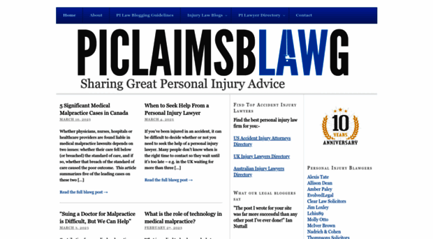 personalinjuryclaimsblawg.com