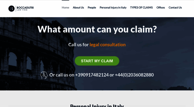 personalinjurylawyersinitaly.com