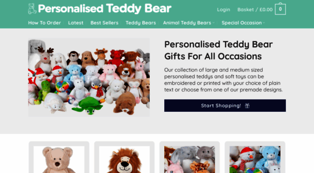 personalisedteddybear.co.uk