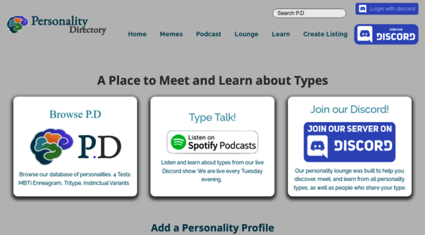 personality.directory