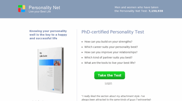 personality100test.com