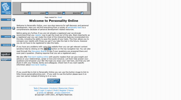 personalityonline.com