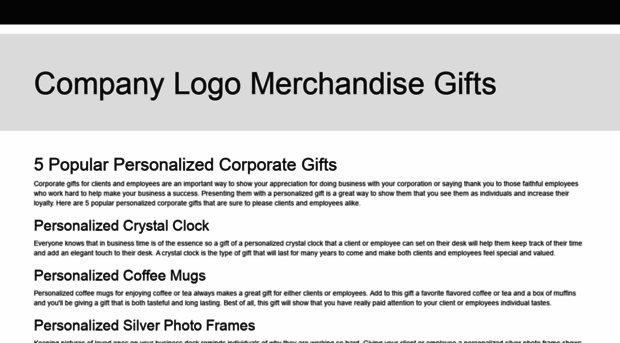 personalizedcorporategifts.com