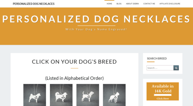 personalizeddognecklaces.com