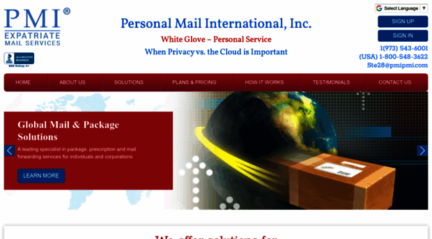 personalmailinternational.com