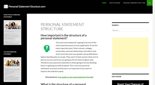 personalstatementstructure.com