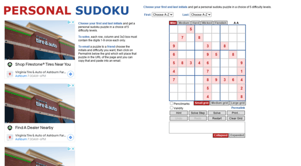 personalsudoku.com