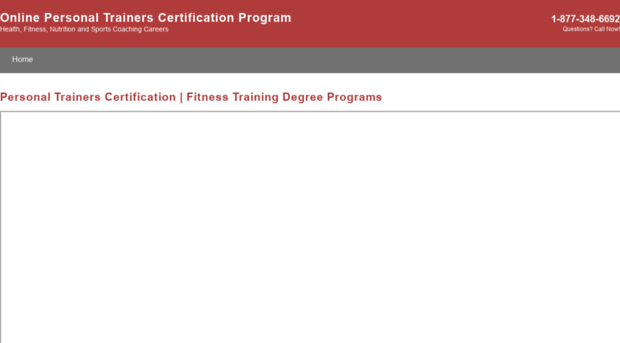 personaltrainerscertification.org