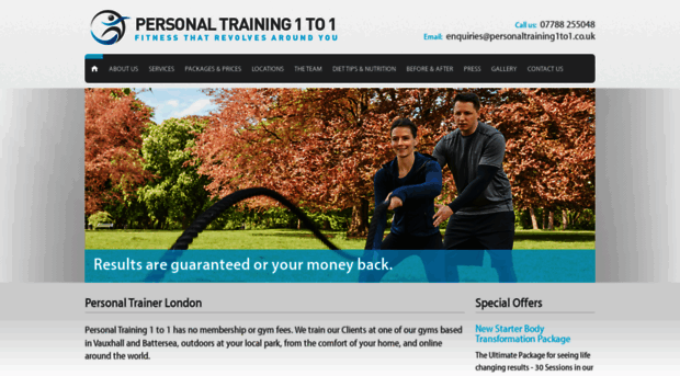 personaltraining1to1.co.uk