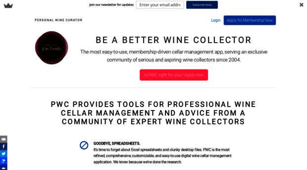 personalwinecurator.com