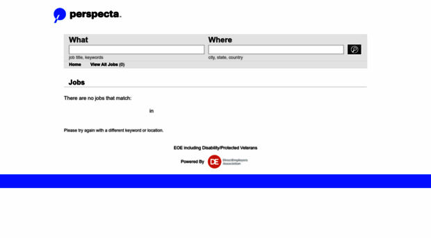 perspecta.dejobs.org