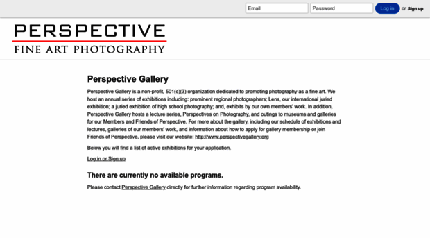 perspectivegallery.slideroom.com