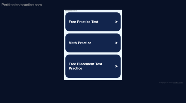 pertfreetestpractice.com