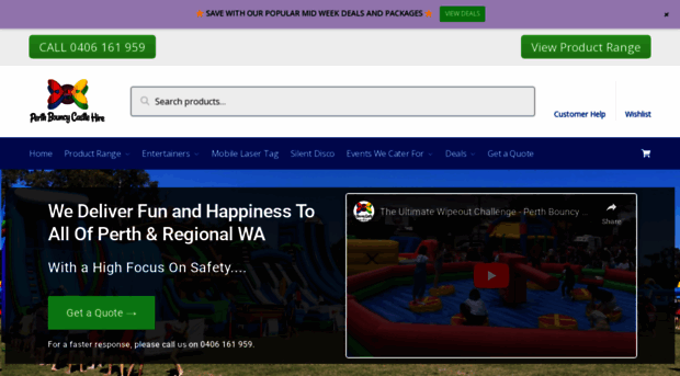 perthbouncycastlehire.com.au