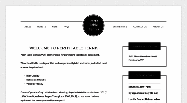 perthtabletennis.com