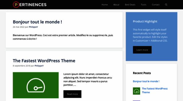 pertinences.blog