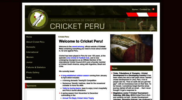 perucricket.com