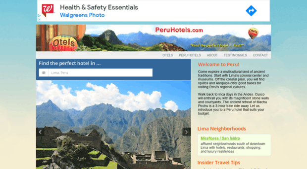 peruhoteles.com