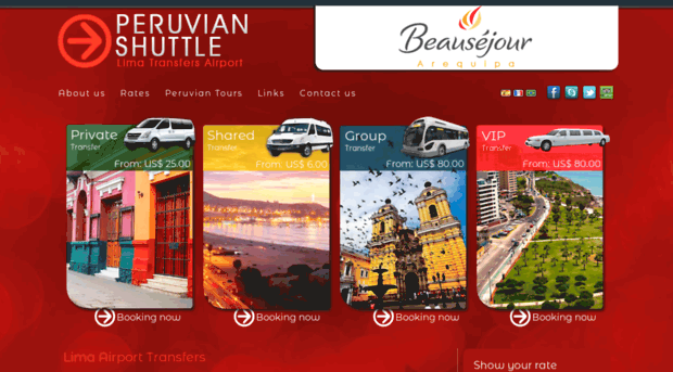 peruvian-shuttle.com