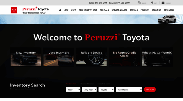 peruzzitoyota.com