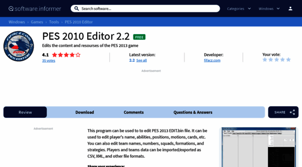 pes-2010-editor.software.informer.com