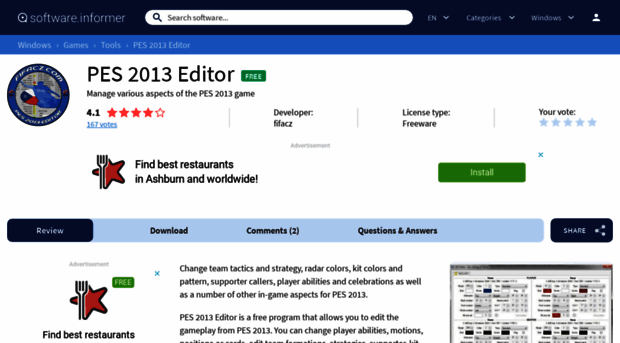 pes-editor.software.informer.com
