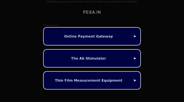 pesa.in