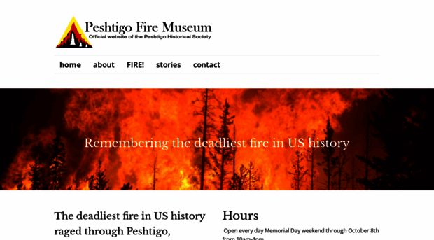 peshtigofiremuseum.com