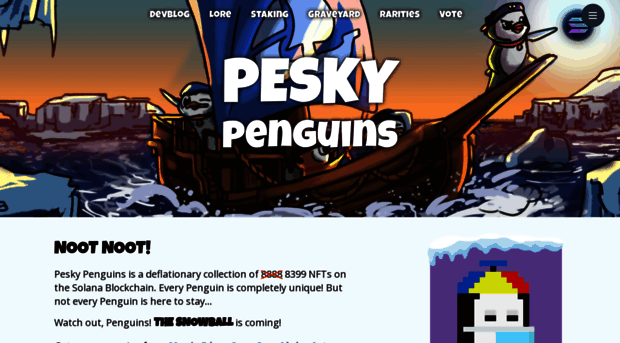 pesky-penguins.com