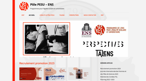 pesu.ens.fr